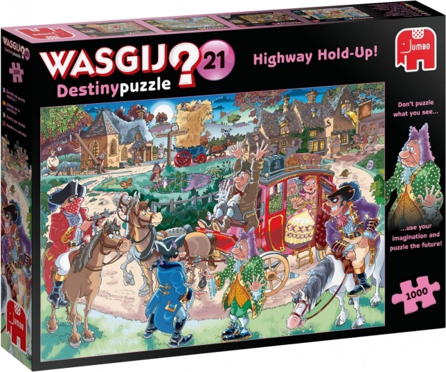 Jumbo Spiele Wasgij Destiny 21 Autobahn Robbery! puzzle 1000 pieces