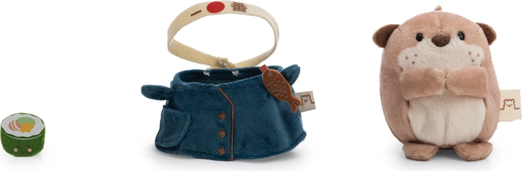 3-in-1 set: Jiro, costume and Moodi sushi