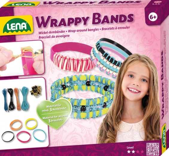Lena stringing bracelets – creative kit for kids