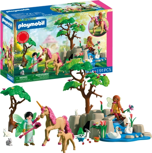 Playmobil haldjate retk ükssarviku ja varsaga – 91-osaline mängukomplekt