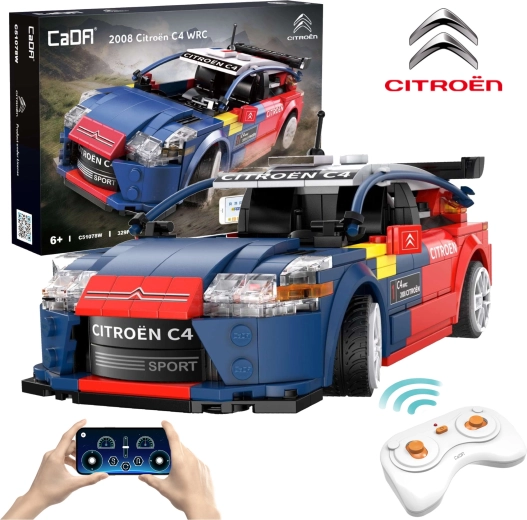 CaDA kaugjuhtimisega võidusõiduauto Citroën C4 WRC