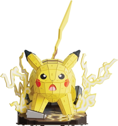 Pikachu muljetavaldava 3D-mudelina