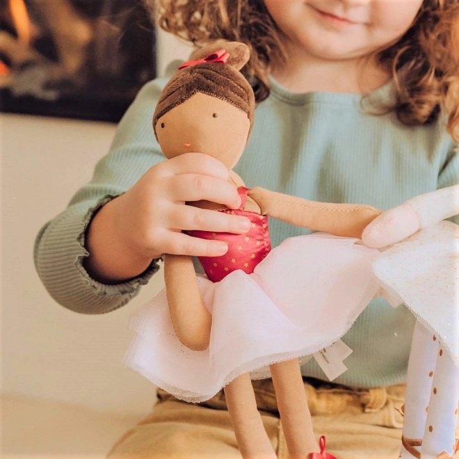 Soft doll suitable from birth