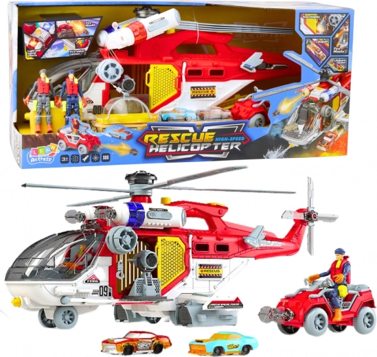 Multifunktsionaalne päästehelikopter tarvikutega
