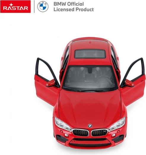 Metallist mudel 1:24 BMW X6 M punane RASTAR
