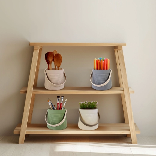 Dekoratiivne sangaga korv 11 × 18 cm – 1 tk