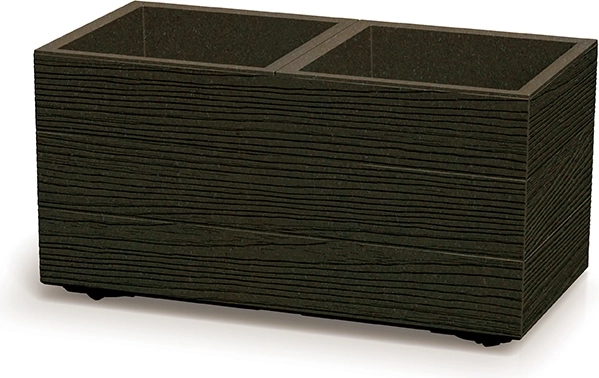 Lillekast Madera Case Eco Wood 57,7 cm – kohvivärvi