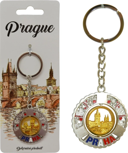 Praha võtmehoidja – stiilne linnamotiiviga suveniir