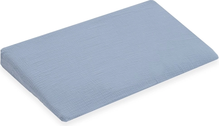 Musliinist kate lastepadjale – kiil NEW BABY Standard 59×37 cm, sinine