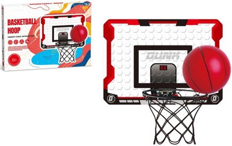 Kids' Basketball Backboard with Stand and Ball