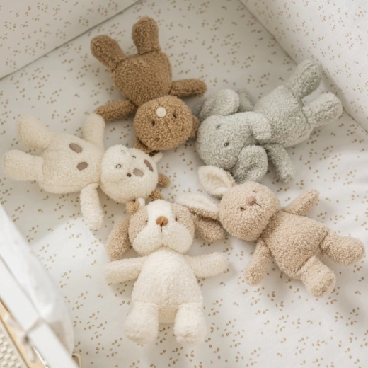 Pehme teddy-materjal turvatunde loomiseks