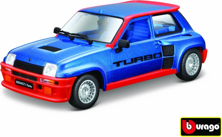 Metallist automudel 1:24 Renault 5 Turbo – sinine (Bburago)