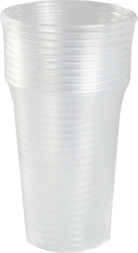 Läbipaistev plasttops 300 ml – komplekt 10 tk
