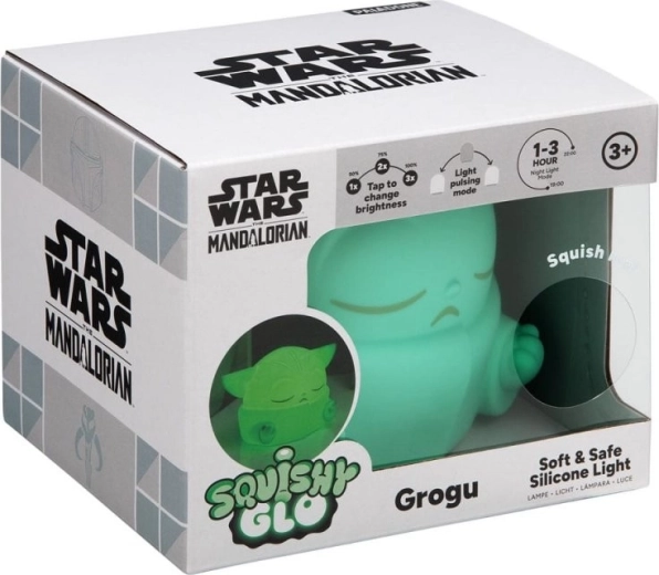 Öölamp Star Wars: The Mandalorian Grogu Squish & Glow – 1 tk
