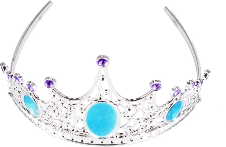 Sädelev diadeem värviliste kivikestega