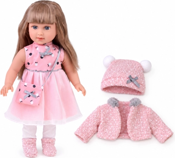Removable pink outfit