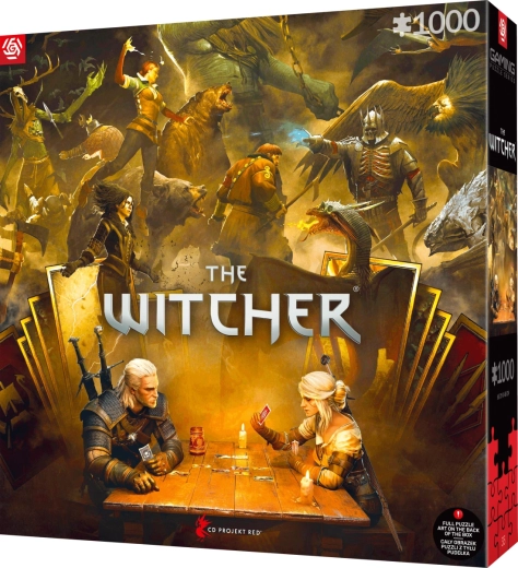 Pusle The Witcher: Gwent'i mängimine 1000 tükki