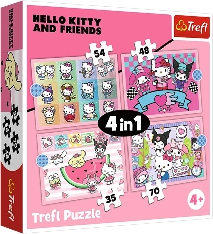 Trefl pusle 4 ühes Magus seiklus – Sanrio Hello Kitty