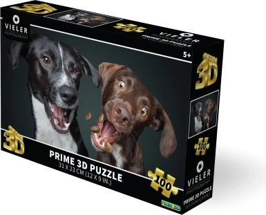 3D puzzle dogs 100 pieces