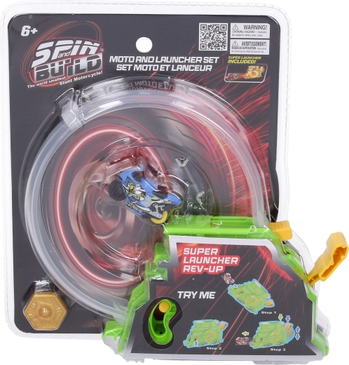 Spin and Build väljalaskeseade kahe mootorrattaga