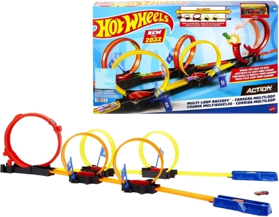 Hot Wheelsi võidusõidurada loopiga