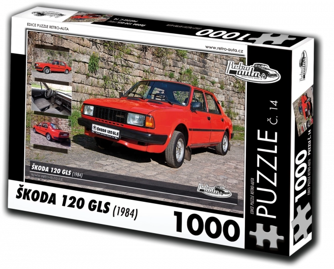 Pusle RETRO-AUTOD Škoda 120 GLS 1000 tükki
