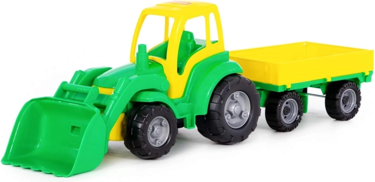 Movable front bulldozer blade for scooping