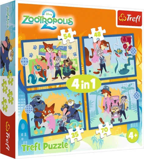 Pusle 4 ühes Zootropolis täis seiklust DISNEY Zootropolis 2
