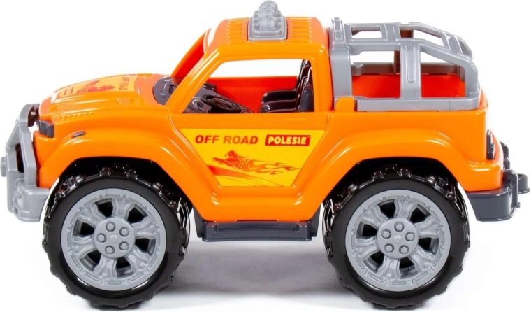 Large wheels for easy riding