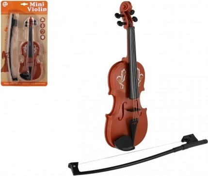 Plastist mini viiulid 26 cm koos poognaga lastele