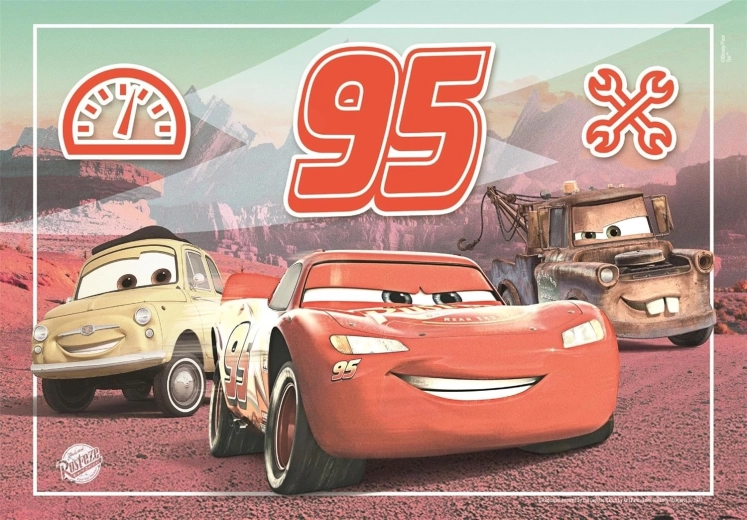 Pusle CLEMENTONI Autod 60 tükki
