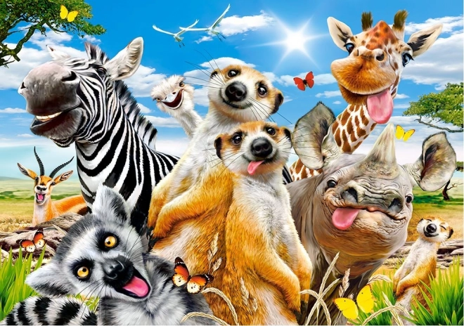 Puzzle 500 pieces African Selfie