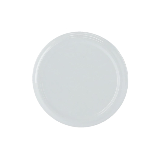 White canning lids 70 mm (10 pcs)