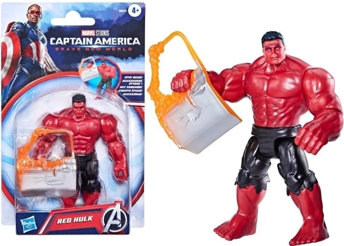 Marveli Kapten Ameerika Red Hulki tegevusfiguur