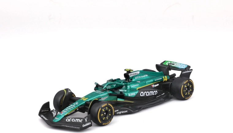 Mudel F1 Bburago Aston Martin AMR25 2025 Fernando Alonso 1:43