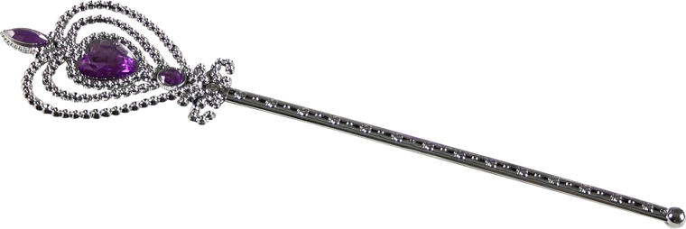 Magic wand with purple gems