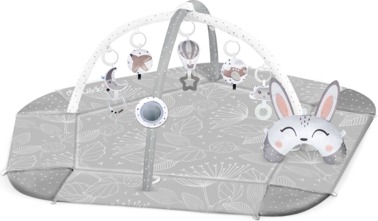7 multifunctional toys and a safe mirror for sensory development