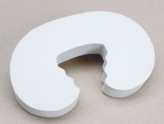 Finger-pinch protection – white
