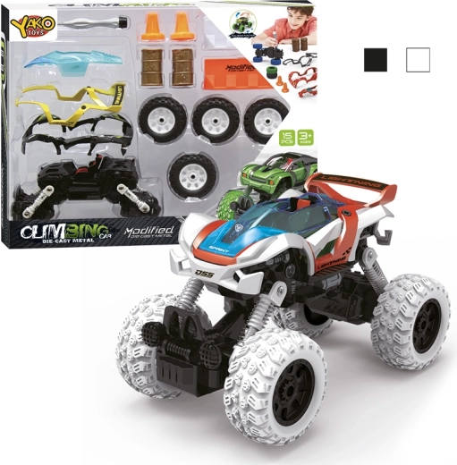 4WD Car Building Kit 1:32, 15 Pieces