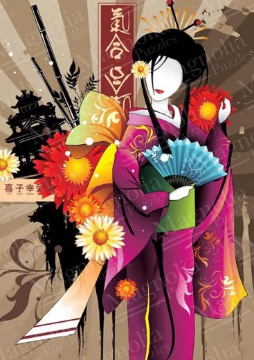 Puzzle Geisha 1000 tükki
