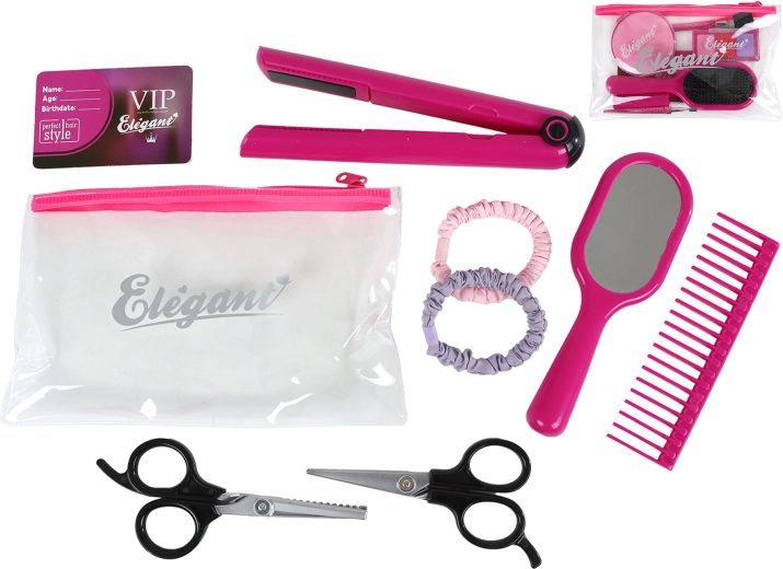 Children’s beauty set with accessories 7–8 pcs in a case