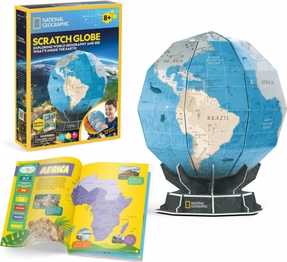 3D pusle National Geographic maakera 21 tükist