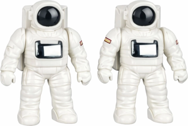 Two astronaut figures for action-packed stories