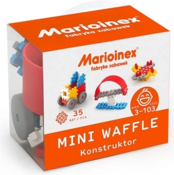 Mini Waffle poistele – 35 tk