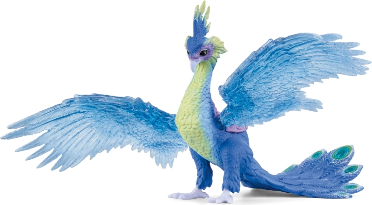 Outstretched wings for a magical effect