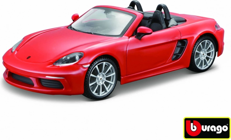 Bburago mudel Porsche 718 Boxster oranž 1:24