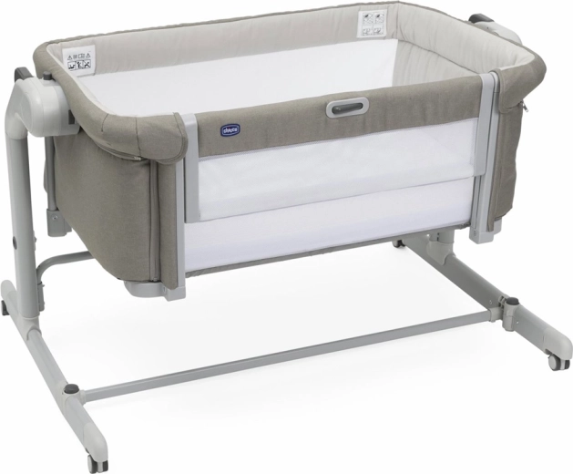 Chicco voodike vanemate voodi kõrvale Next2Me Magic Evo desert taupe