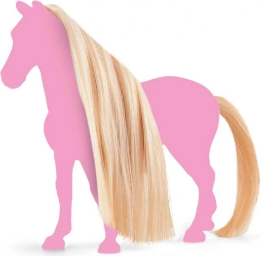 Schleich Horse Club hobusetarvikud – blond lakk ja saba
