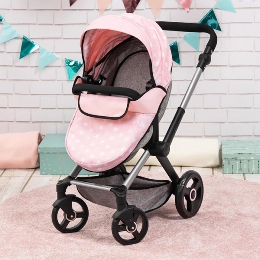 2-in-1: carrycot and pushchair seat