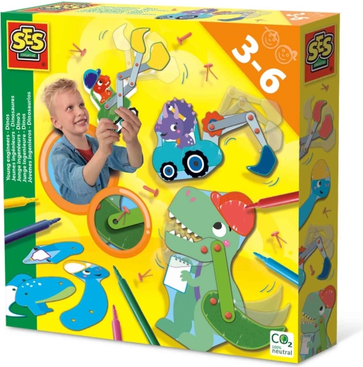 SES Young Engineers – Paper Construction Kit: Dinosaurs